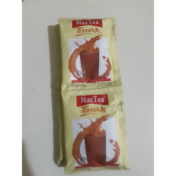 Max Tea Pull 1 Renceng (10 Sachets) | Shopee Malaysia
