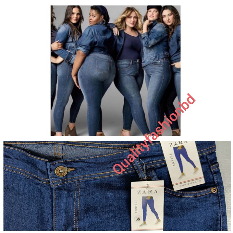 Seluar jeans perempuan outlet plus size