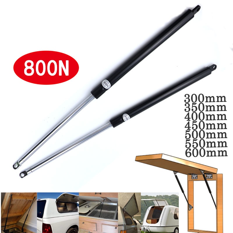 2pcs 800N 300600mm Car Front Hood Lift Supports Strut Shocks Gas Struts Tailgate Support Bar