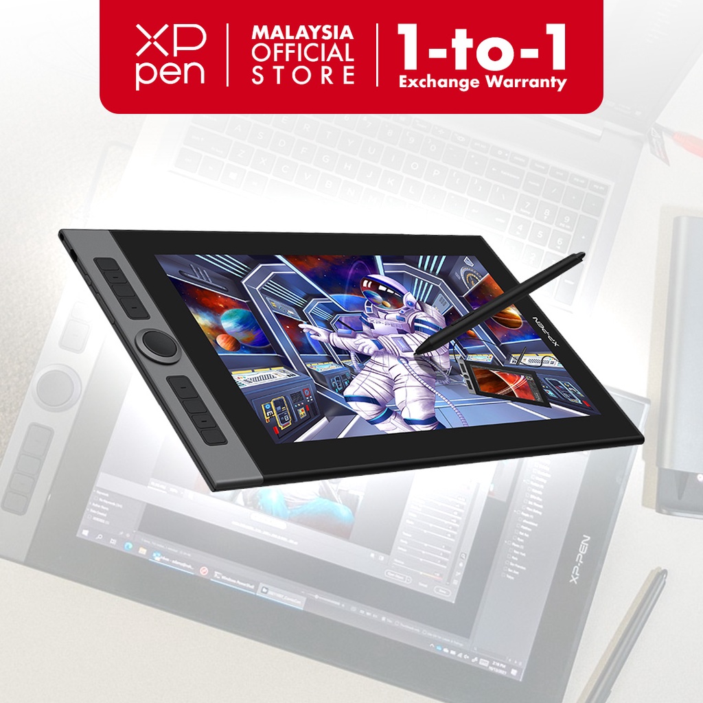 XPPen Artist Pro 16 with X3 Smart Chip Graphic Display Pen Tablet