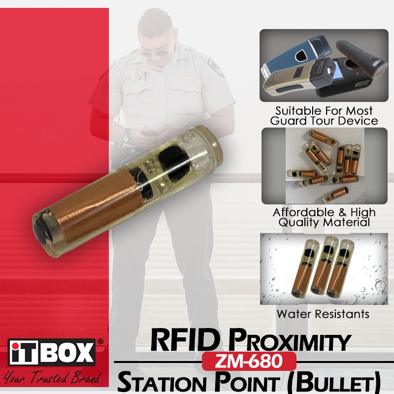 iTBOX 680 RFID Security Station Bullet Point | Guard Patrol System ...