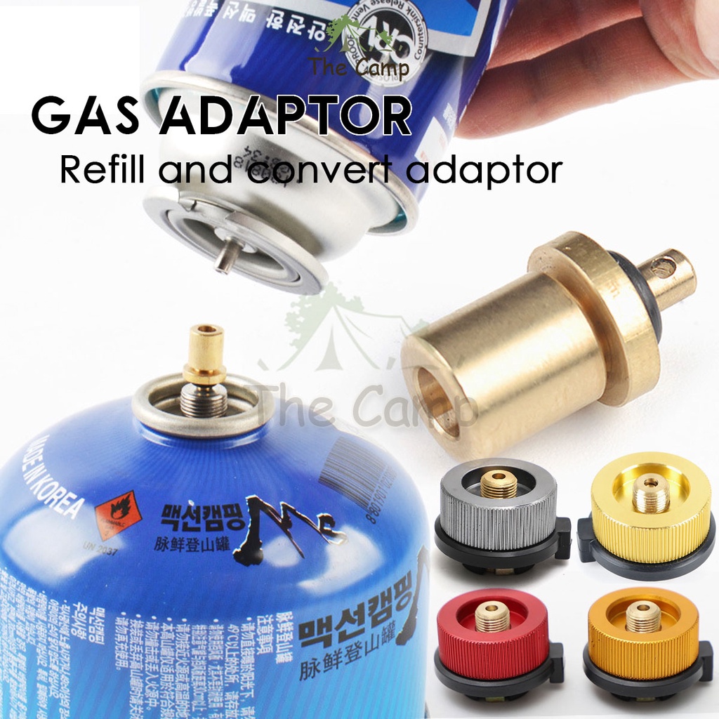Gas Refill /Bottle Adapter Transfer Nozzle Adaptor Connector for