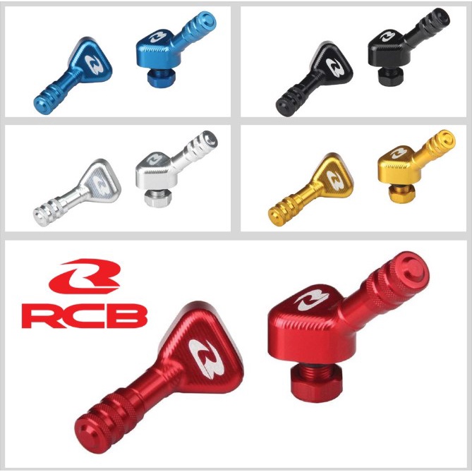 Racing Boy RCB Air Valve Stem Tubeless Valve Alloy Universal Head Tuib ...