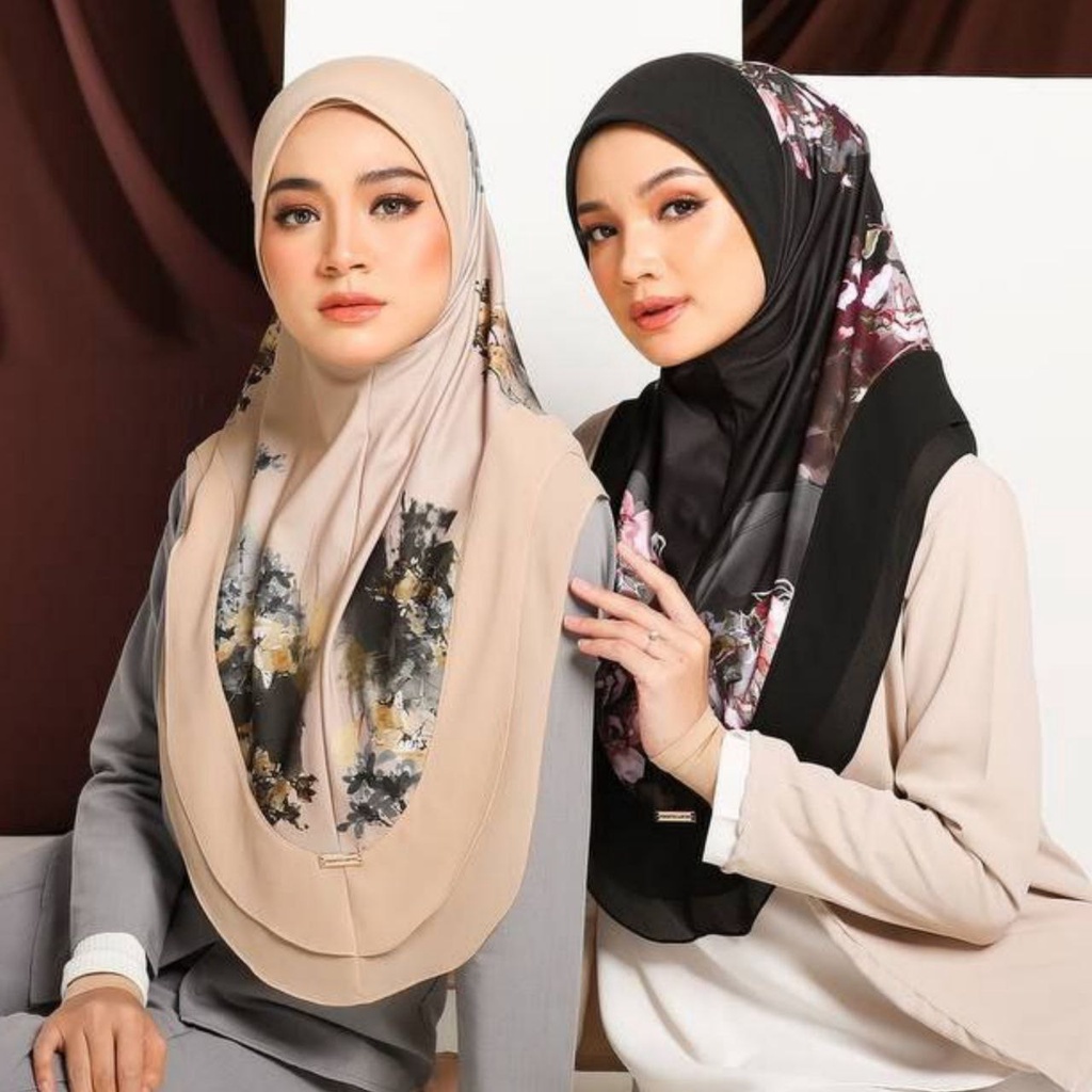 Jimmy Scarves Tudung Sarung Instant Labuh Double Layer Kaseh Sarung ...