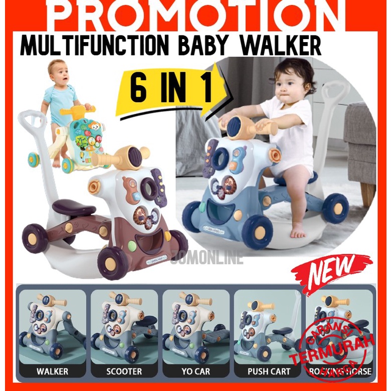 6 in 1 baby 2025 walker