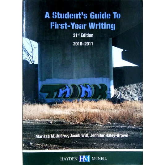 [BnB] A Student's Guide to First Year Writing 31st Ed. by Marissa M ...