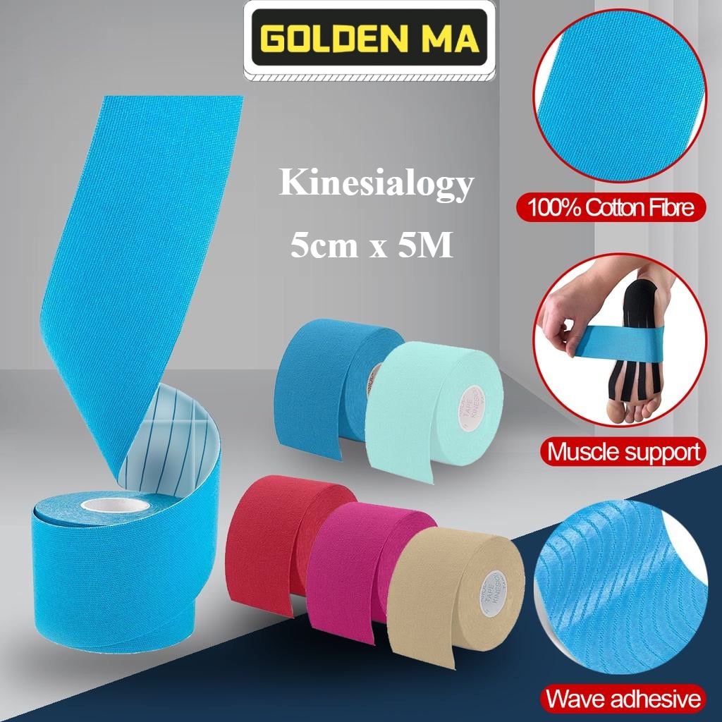 Fitness Kinesiology Sport Elastic Tape Physio Strapping Muscle Tape
