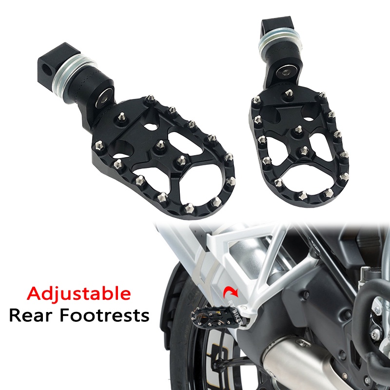 S1000XR Adjustable Rear Footrest Rotatable Passenger Foot Pegs Rests
