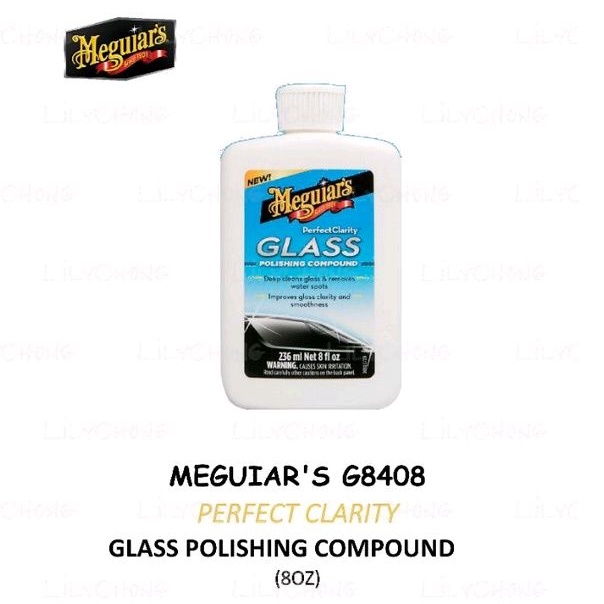 Meguiar's Perfect Clarity Glass Polishing Compound 