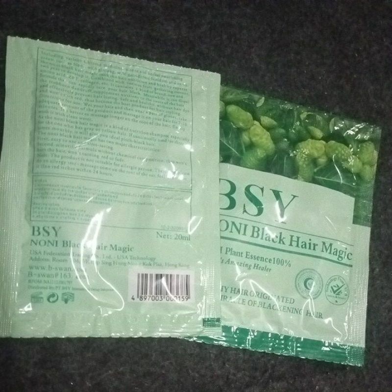 bsy noni black hair magic Plant essence100 Shopee Malaysia