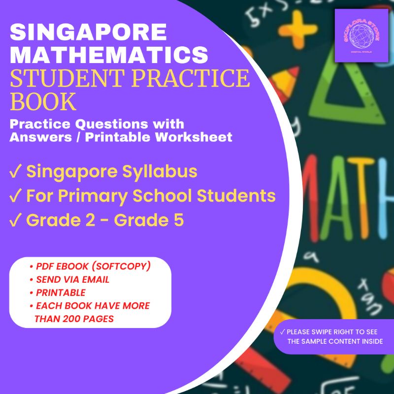 [ss10] Singapore Mathematics Practice Exercises Worksheet Grade 2 To 