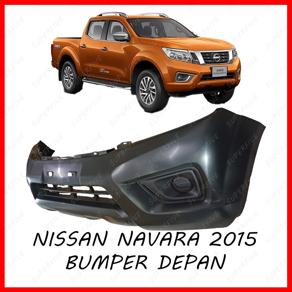 Nissan navara deals front bumper replacement