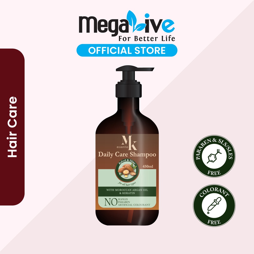 MK essentia Daily Care Shampoo (450ml) Shopee Malaysia