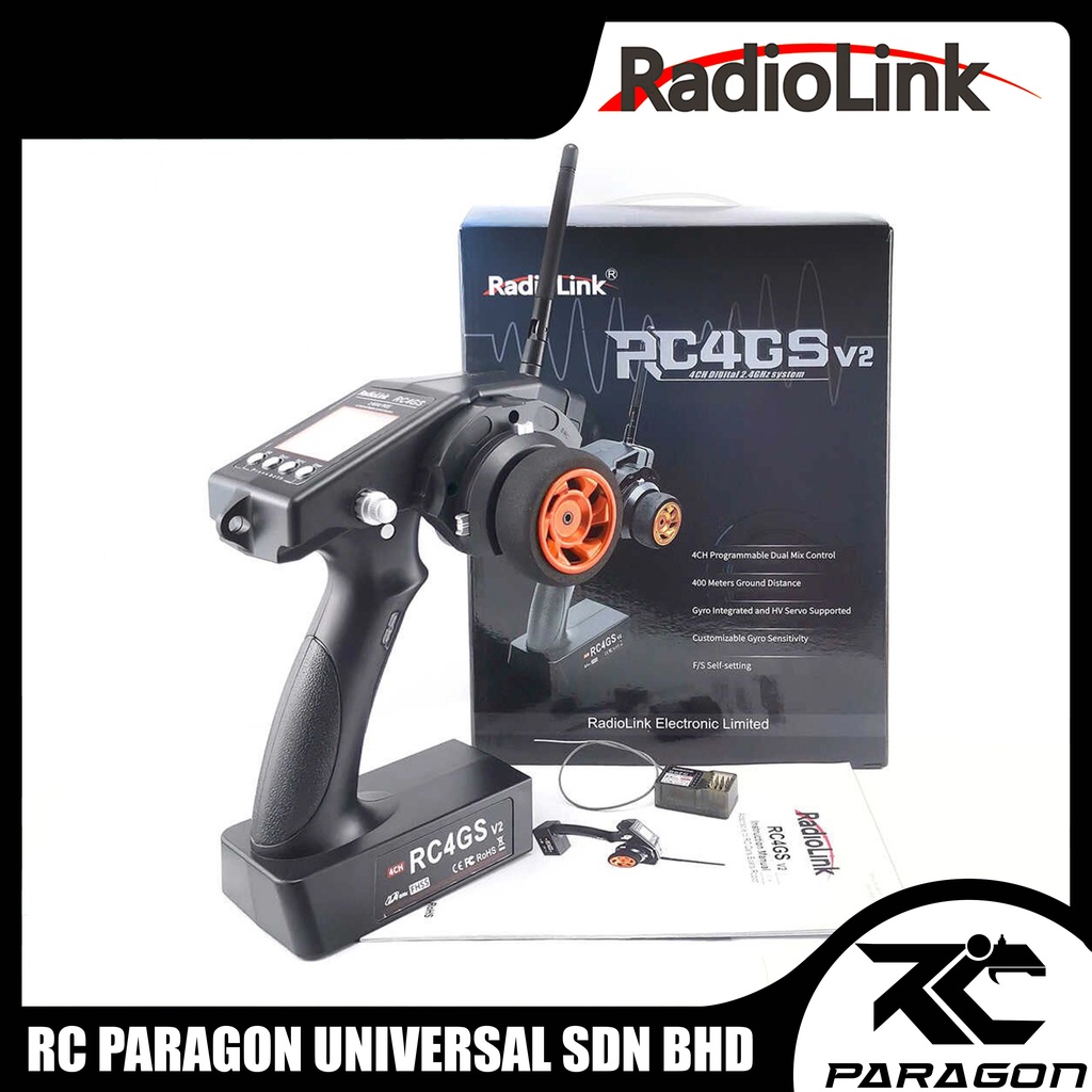 Radiolink RC4GS V3 Transmitter + R6FG RC Radio Controller RC Remote 2 ...