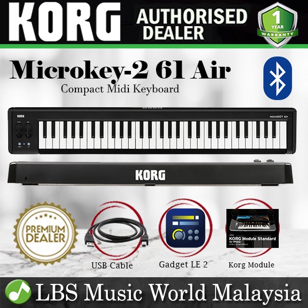 KORG microKEY2-61Air 61鍵盤 - 器材