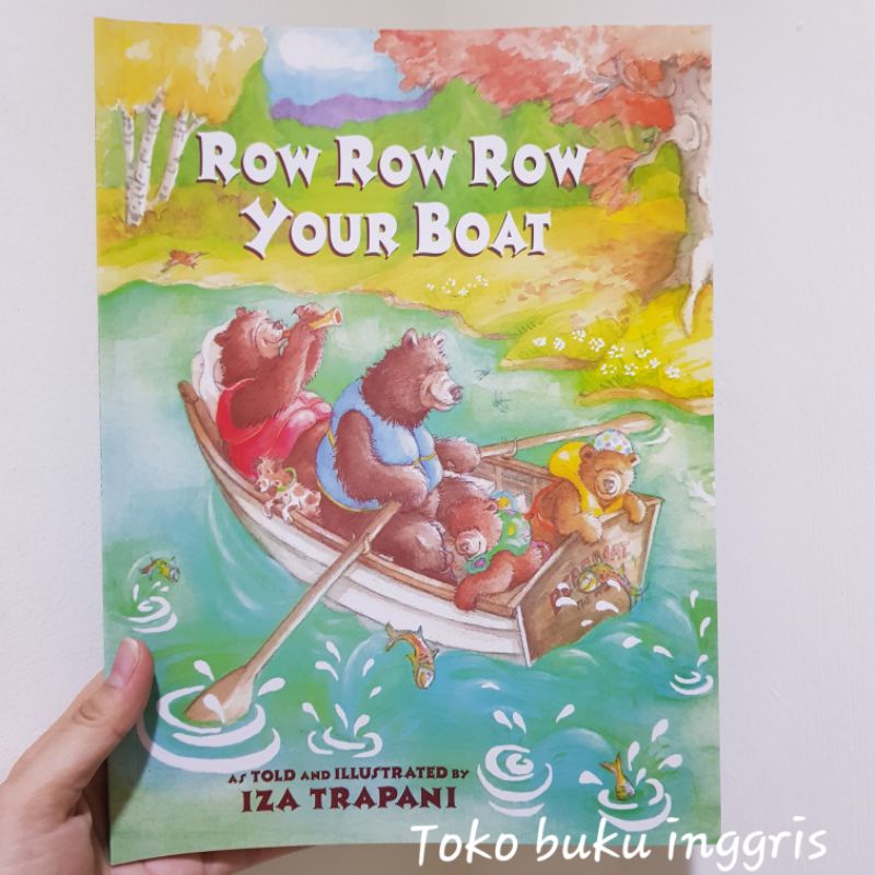 Row row row row your boat English book paperback Shopee