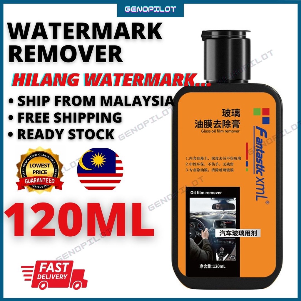 🔥WATERMARK REMOVER🔥120ML Remove Watermark and Oil Film on Glass