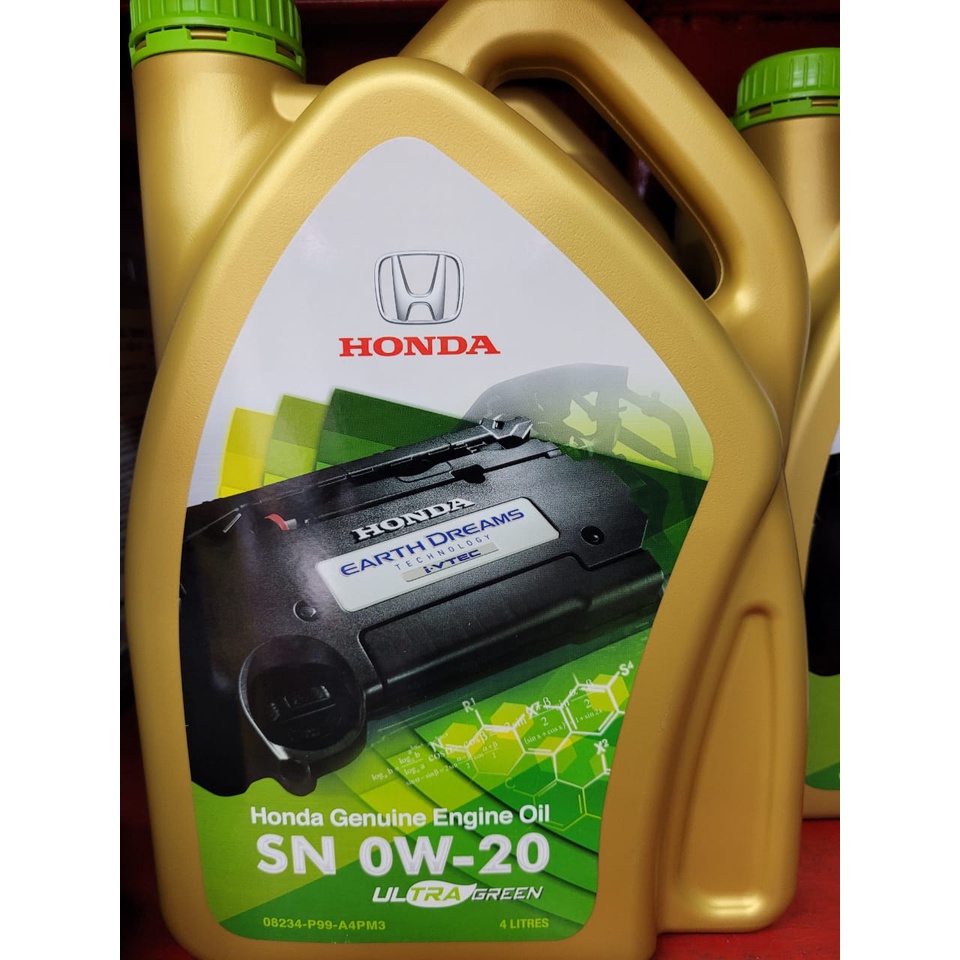 HARGA RUNTUH! ORI STOCK - HONDA 0W-20 PETRON ENGINE OIL ( AXIA ENGINE ...