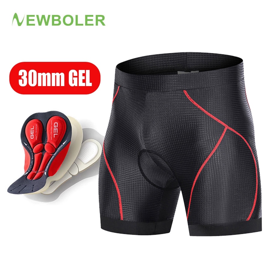 NEWBOLER Intimo da ciclismo traspirante Pantaloncini da ciclismo
