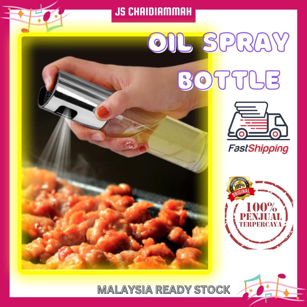 Spray oil glass bottle, olive oil spray bottle, glass oil dispenser