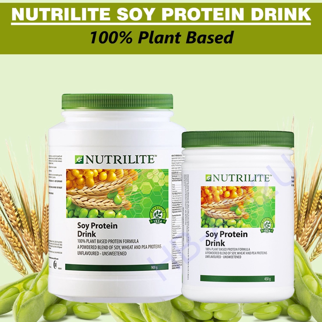 Protein [100 Plant Based] Amway (Nutrilite Soy Protein Drink 450g