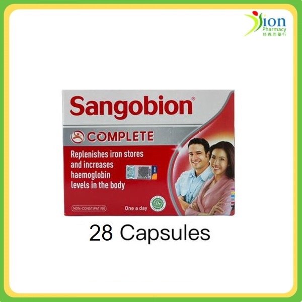 SANGOBION COMPLETE CAPSULES 28S / 100S Shopee Malaysia