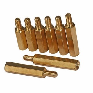 M2/M2.5/M3/M4 Copper Brass Pillars Standoff Circuit Spacer PCB Board ...