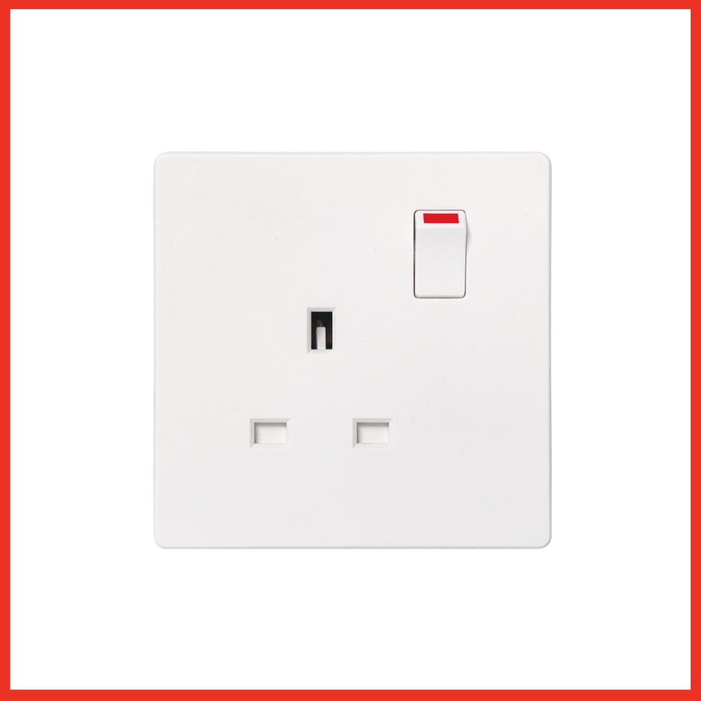 MK Aria Series Switches & Sockets / 13A Switch Socket / Water Heater
