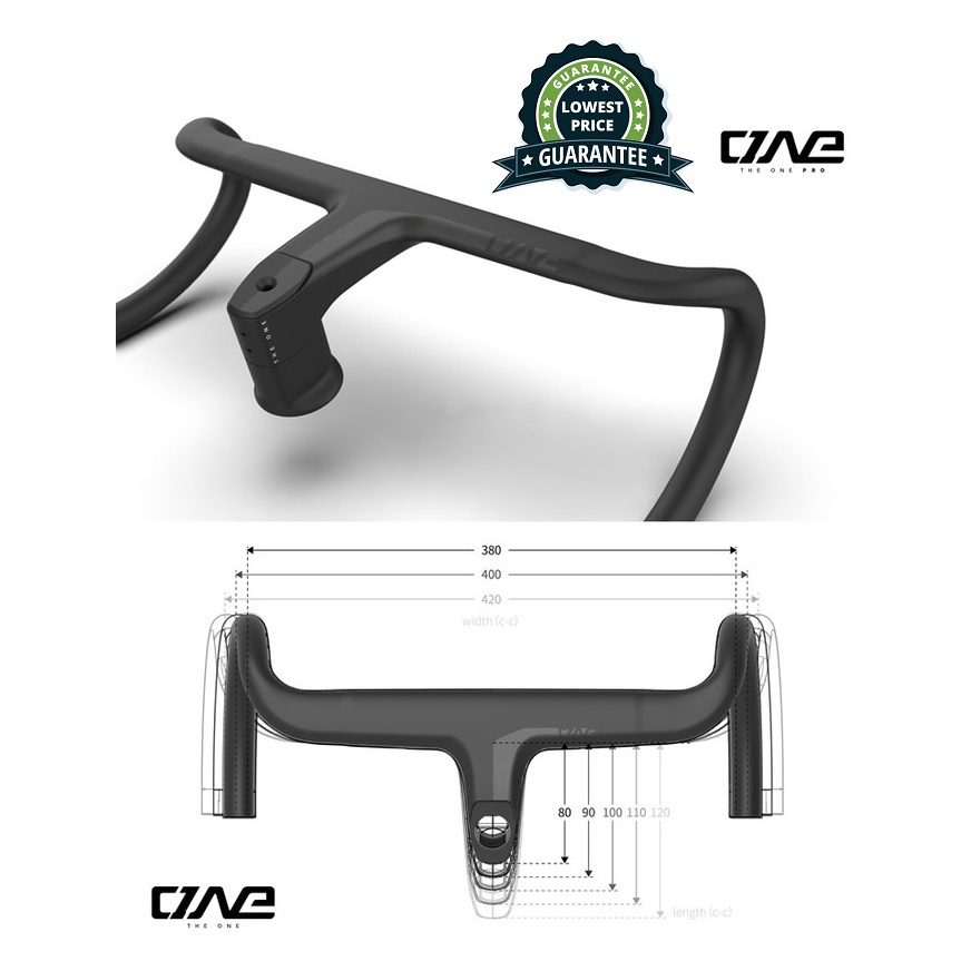 The one carbon clearance handlebar