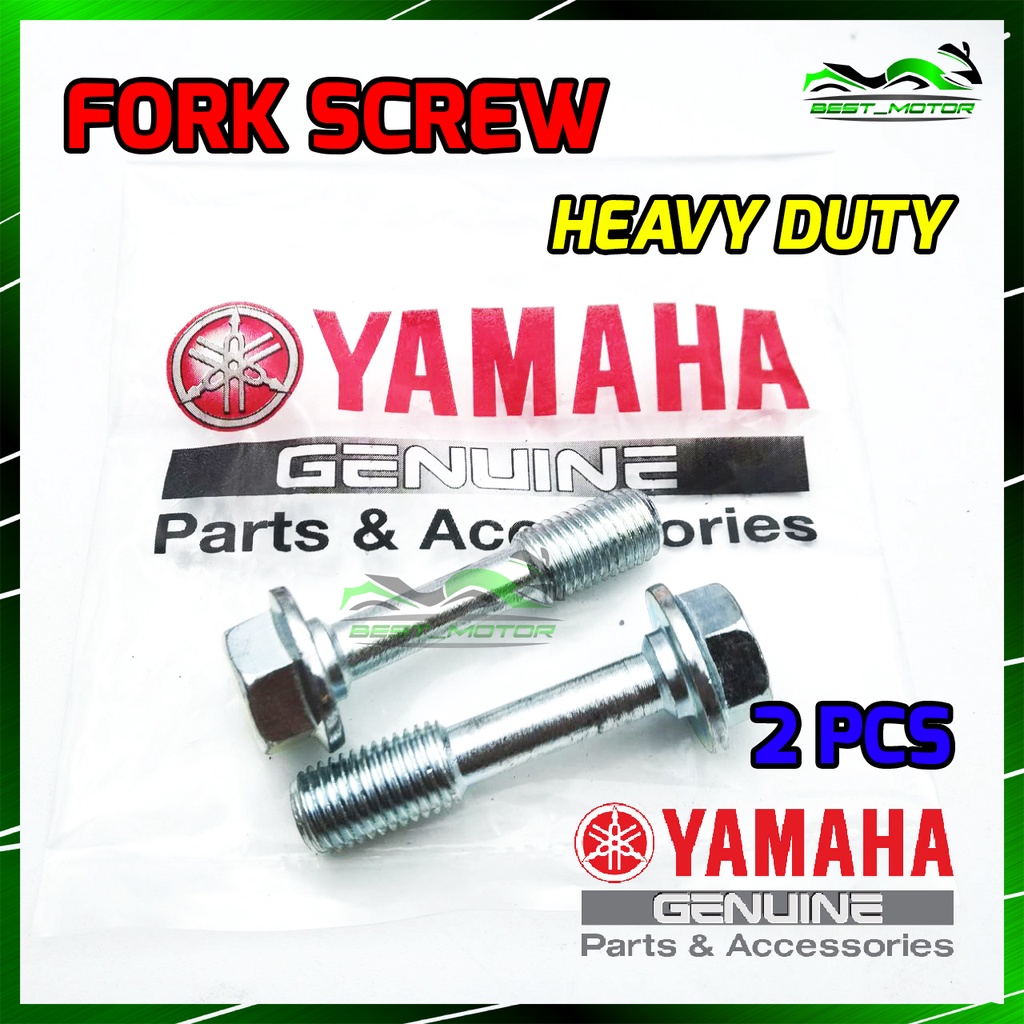 2pcs] Skru Turun Fork Screw Y15 LC135 RS150 Lagenda NVX SYM VF3