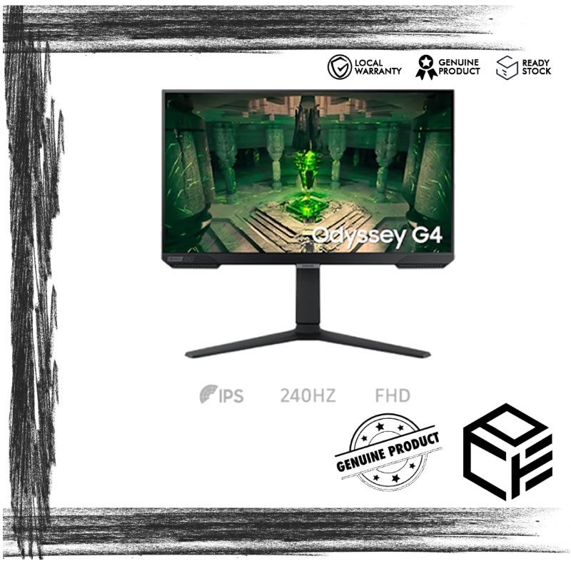 Samsung 25 27 Odyssey G4 Gaming Monitor Ips 240hz Fhd G Sync Shopee Malaysia 1990