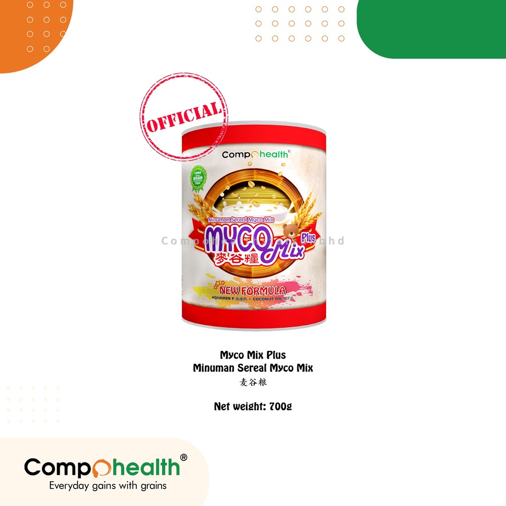 [ Compohealth ] Myco Mix Cereal 700g 麥谷糧 700g | Shopee Malaysia