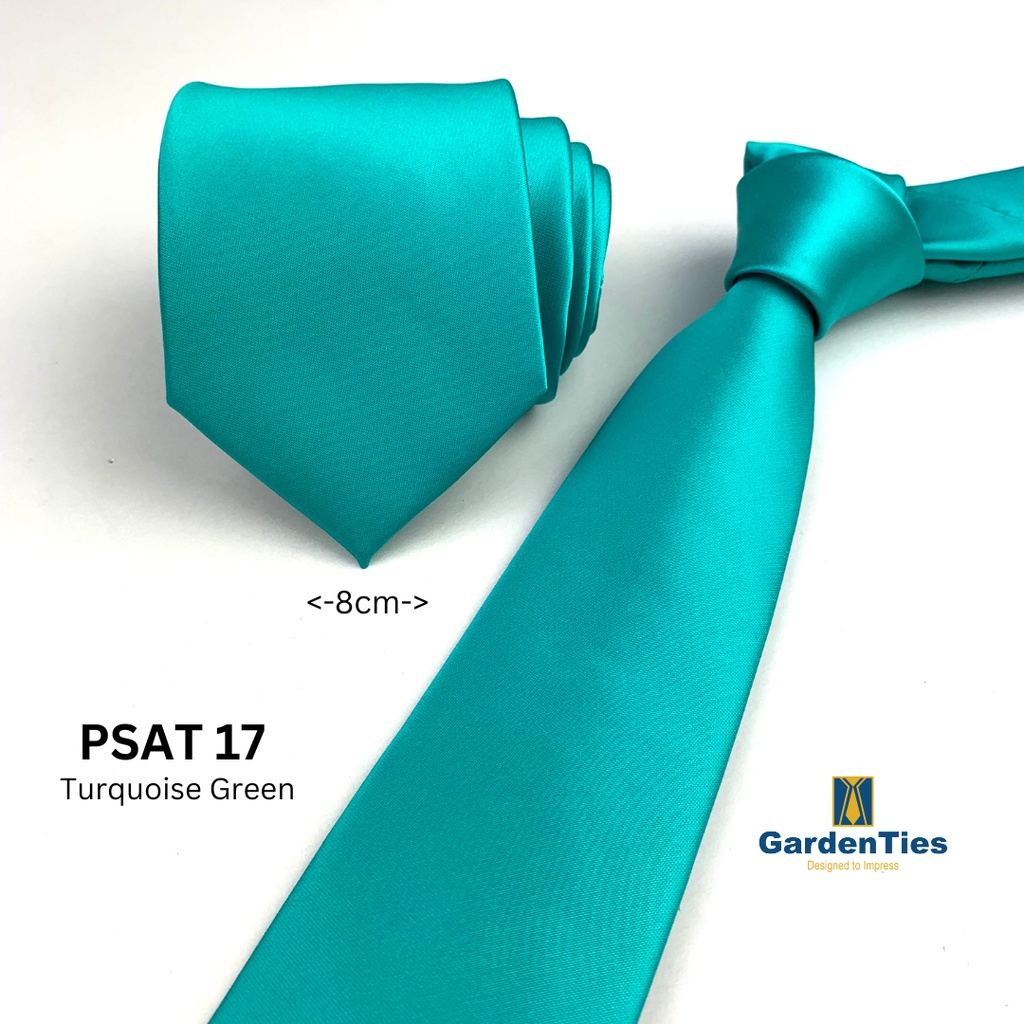 Turquoise Green Tie, Turquoise Tie, Turquoise Plain Tie, neckties ...