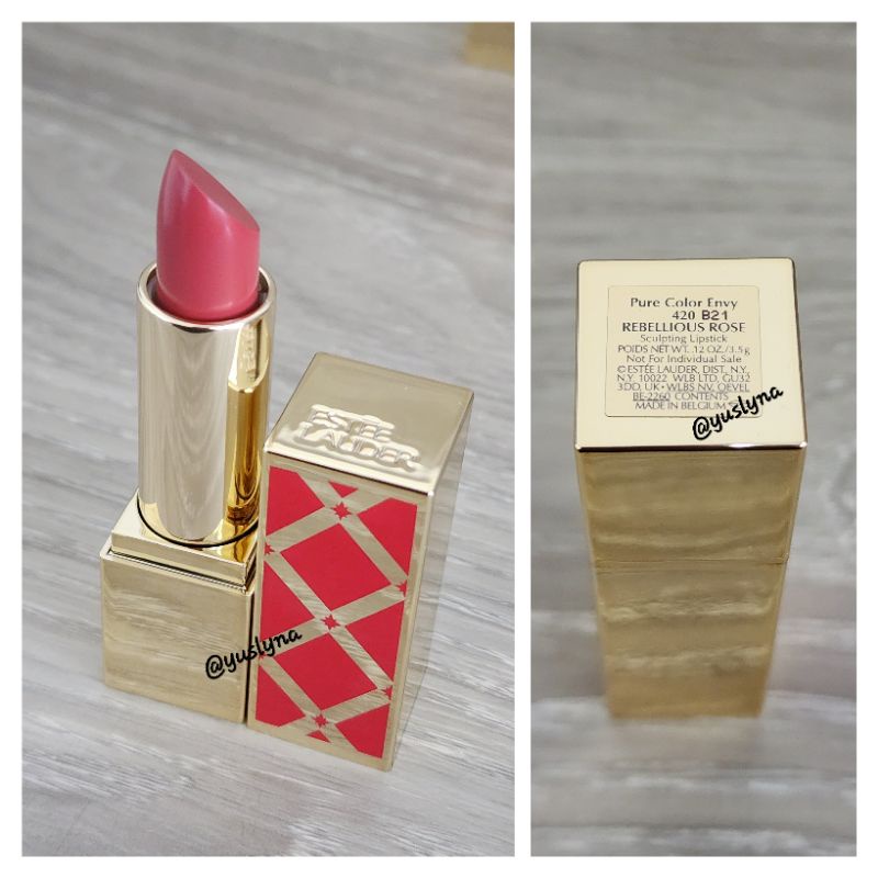Estee Lauder Decadent Lipstick Collection Xmas 2021 Shopee Malaysia