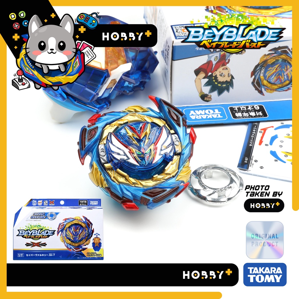 [ Ready Stock ] Takara Tomy Beyblade Burst B-187 Savior Valkyrie Shot-7 ...