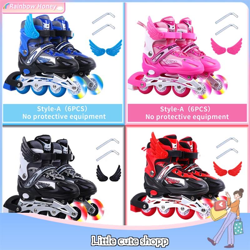 Emillys Home*Free Handbag*Roller Blade Kids Wheel Flash Kasut Roda ...