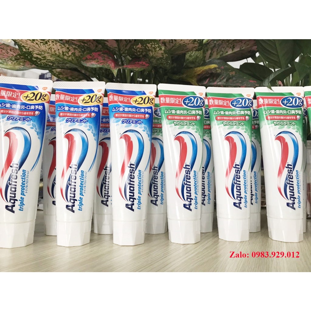 Aqua Fresh Japanese Toothpaste 160G Shopee Malaysia