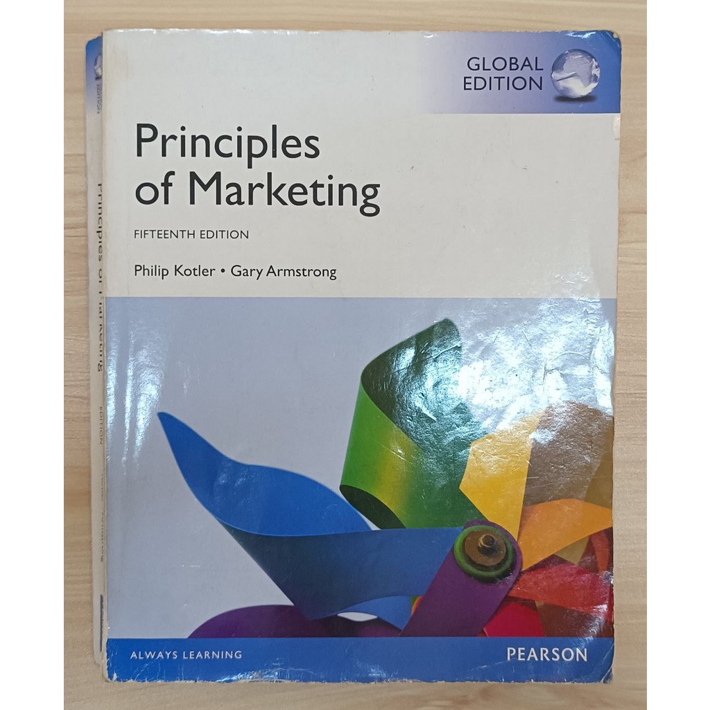 [Used] PEARSON｜Principles of Marketing Fifteenth Edition by Philip ...