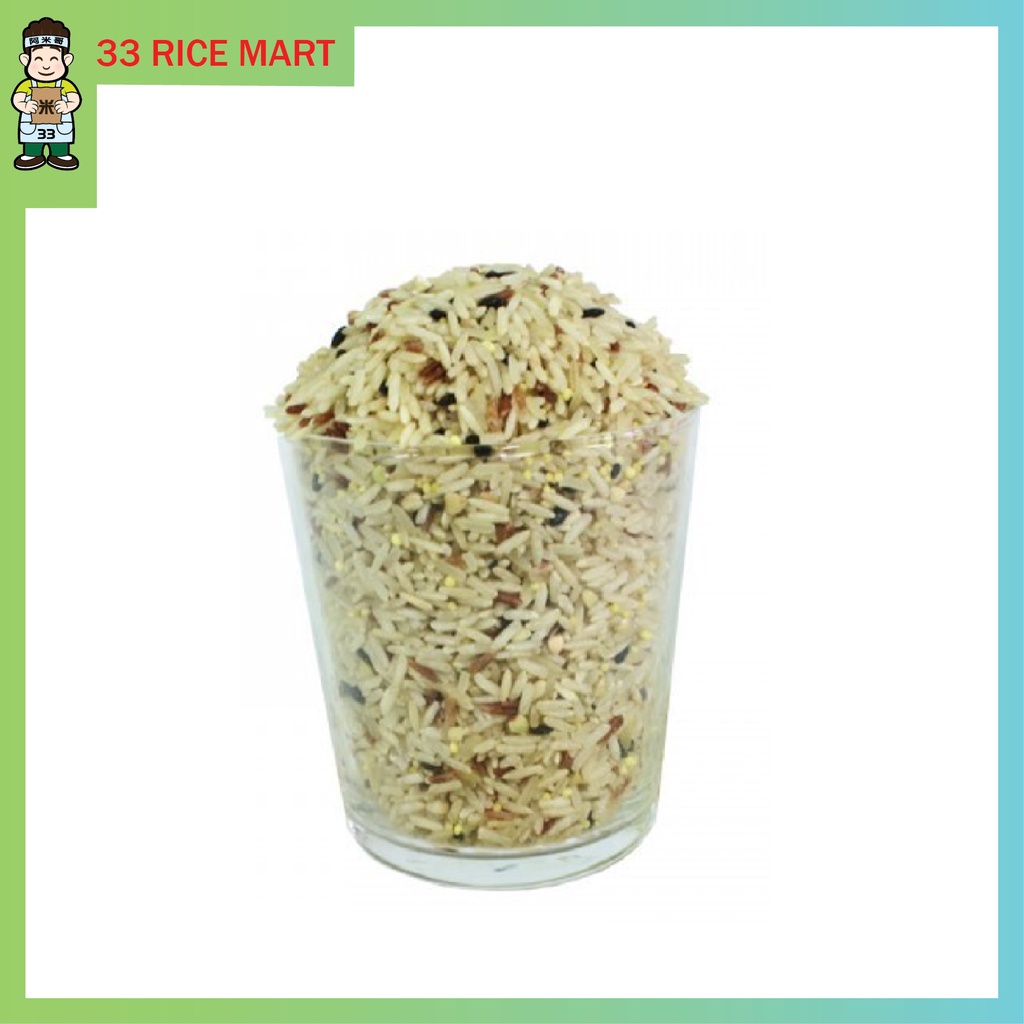 33 Rice Mart 10 Multi Grain Rice (1kg) | Shopee Malaysia