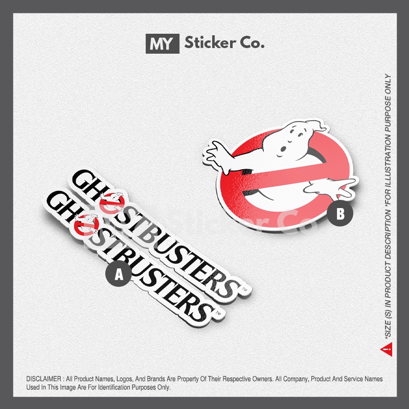 Sticker - Ghostbusters | Shopee Malaysia