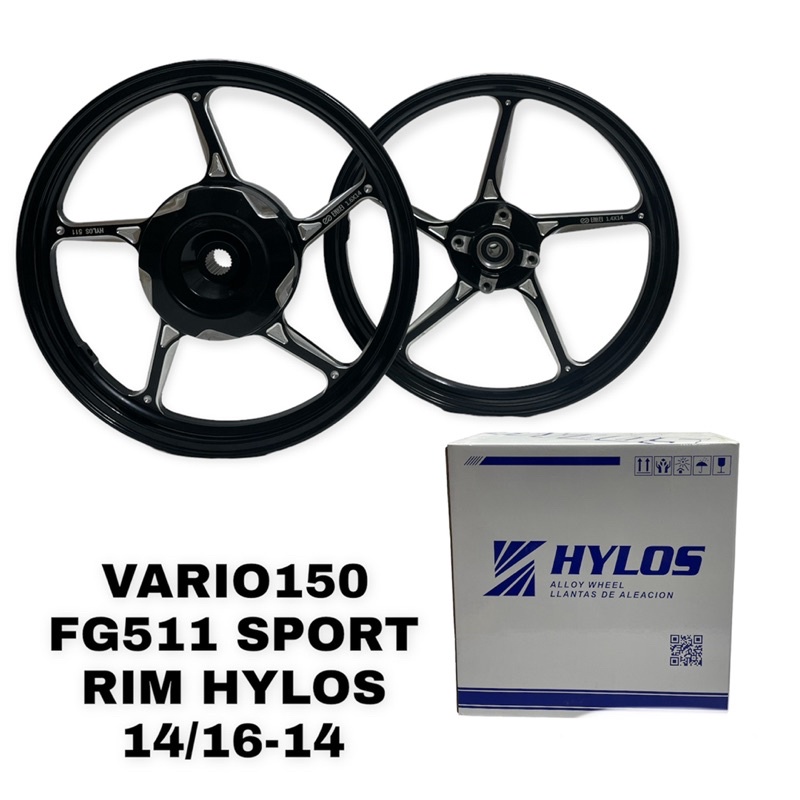 HONDA VARIO150 HYLOS FG511 SPORT RIM 14/16-14/14/16-17 | Shopee Malaysia