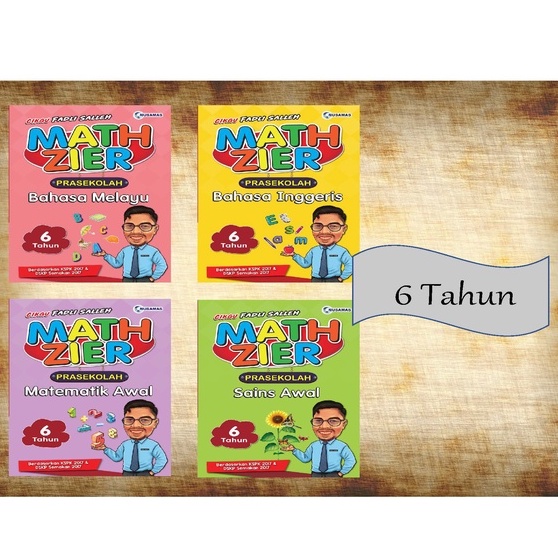 [NUSAMAS] MATHZIER PRASEKOLAH 6 TAHUN | Shopee Malaysia