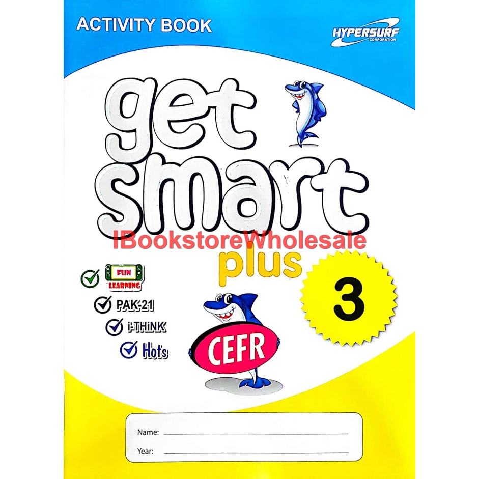 HYPERSURF GET SMART PLUS 3 ACTIVITY BOOK CEFR | Shopee Malaysia