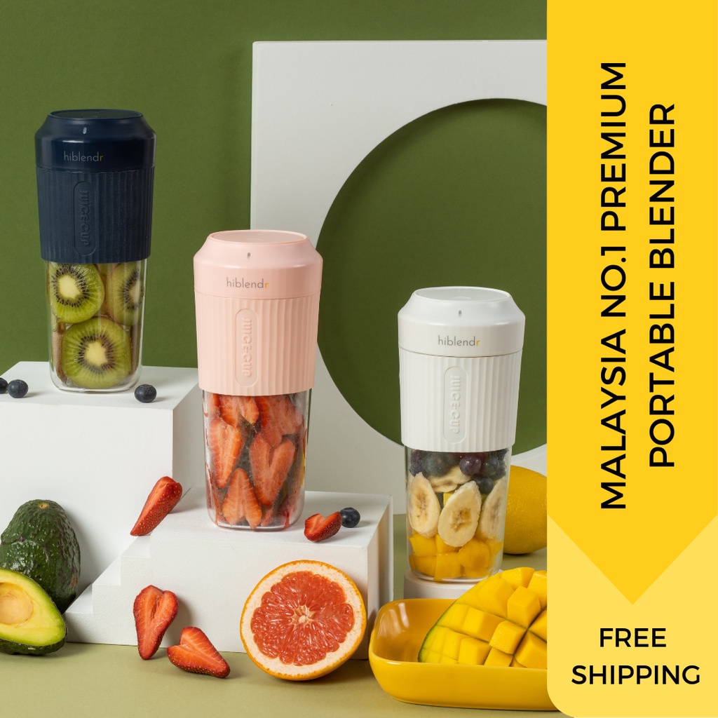 HiBlendr Original Juice Cup Portable Blender USB-C Rechargeable