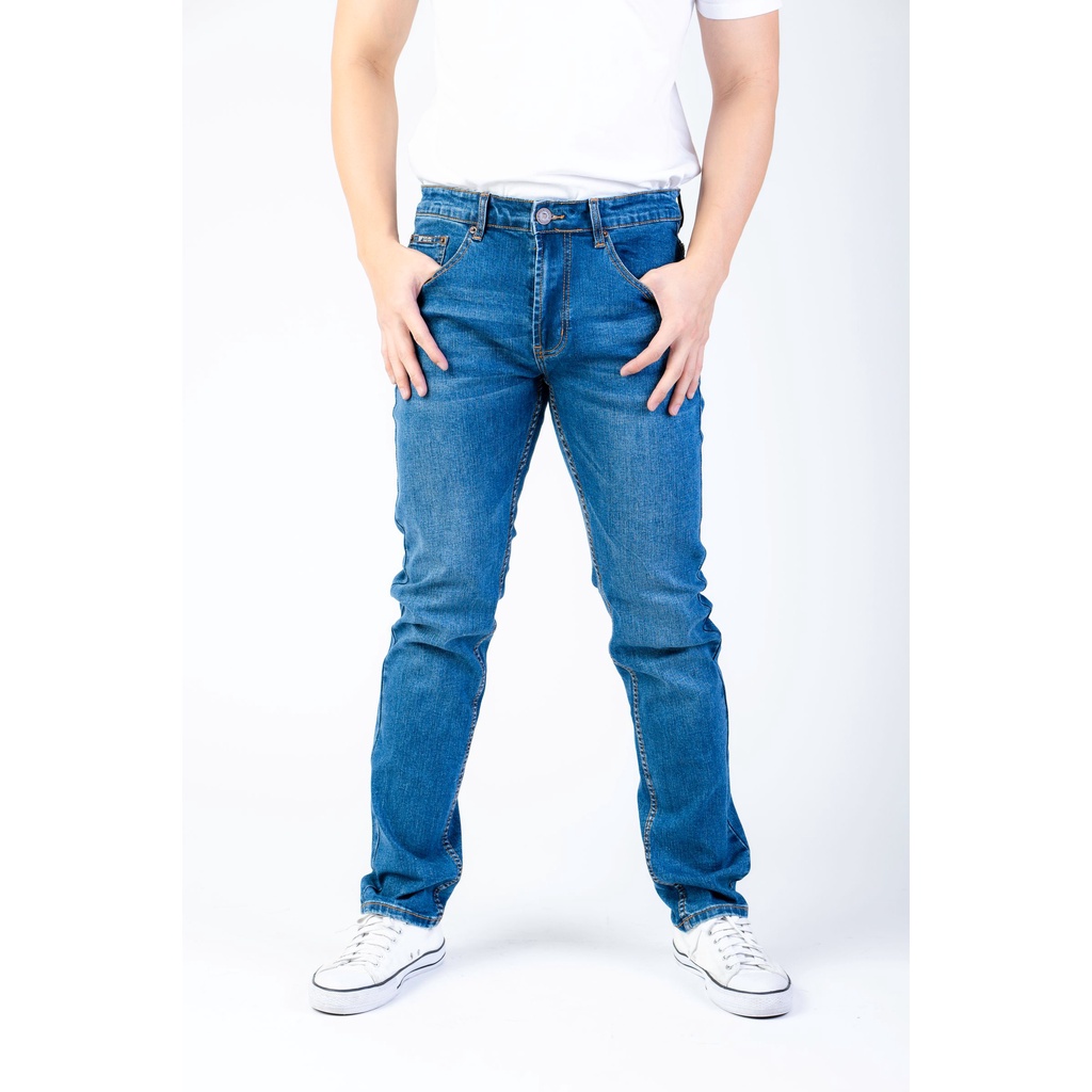 DP MenStraight Slim Long Pants Jeans Japan BlueDJ80047S Shopee Malaysia
