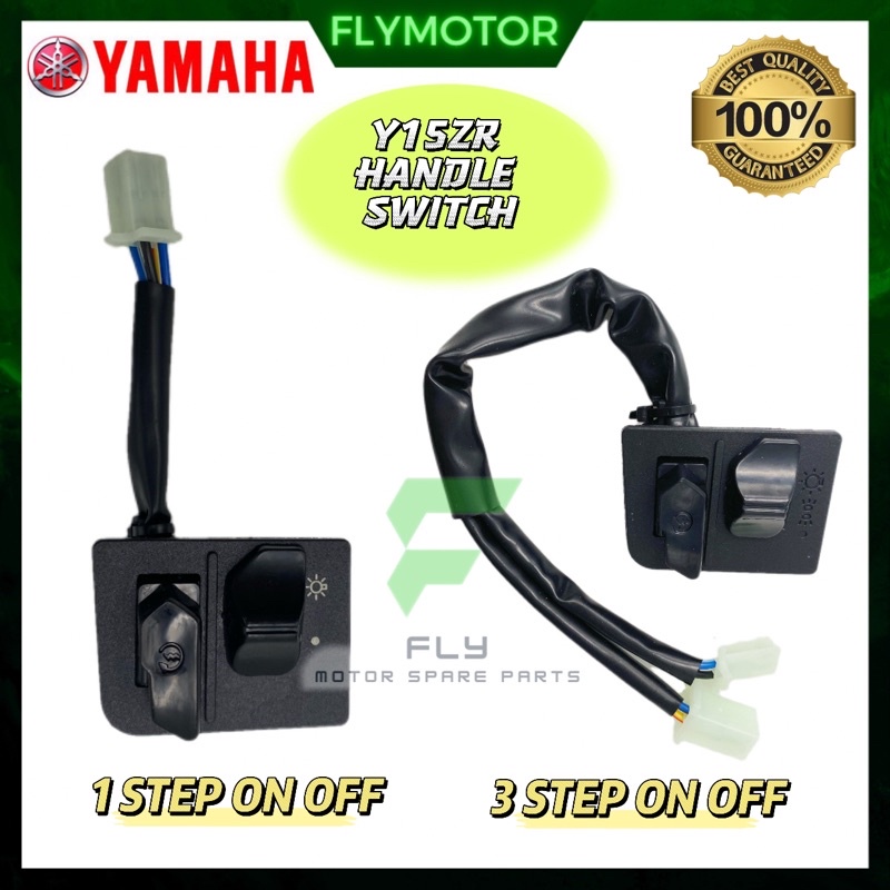 YAMAHA HANDLE SWITCH Y15ZR Y15 V1 1 STEP / 3 STEP ON / OFF ORIGINAL ...