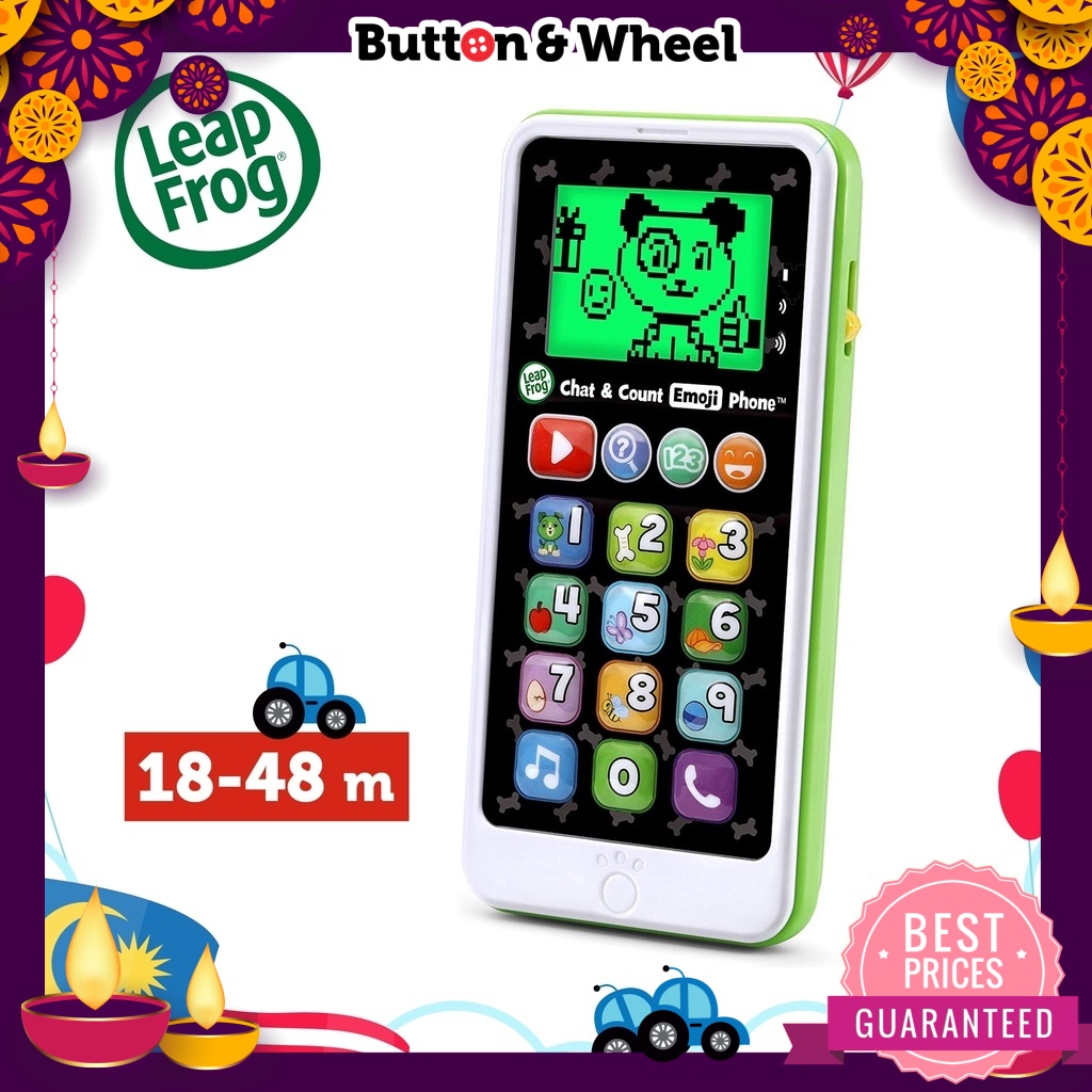 LeapFrog Chat & Count Emoji Phone - Scout | Shopee Malaysia