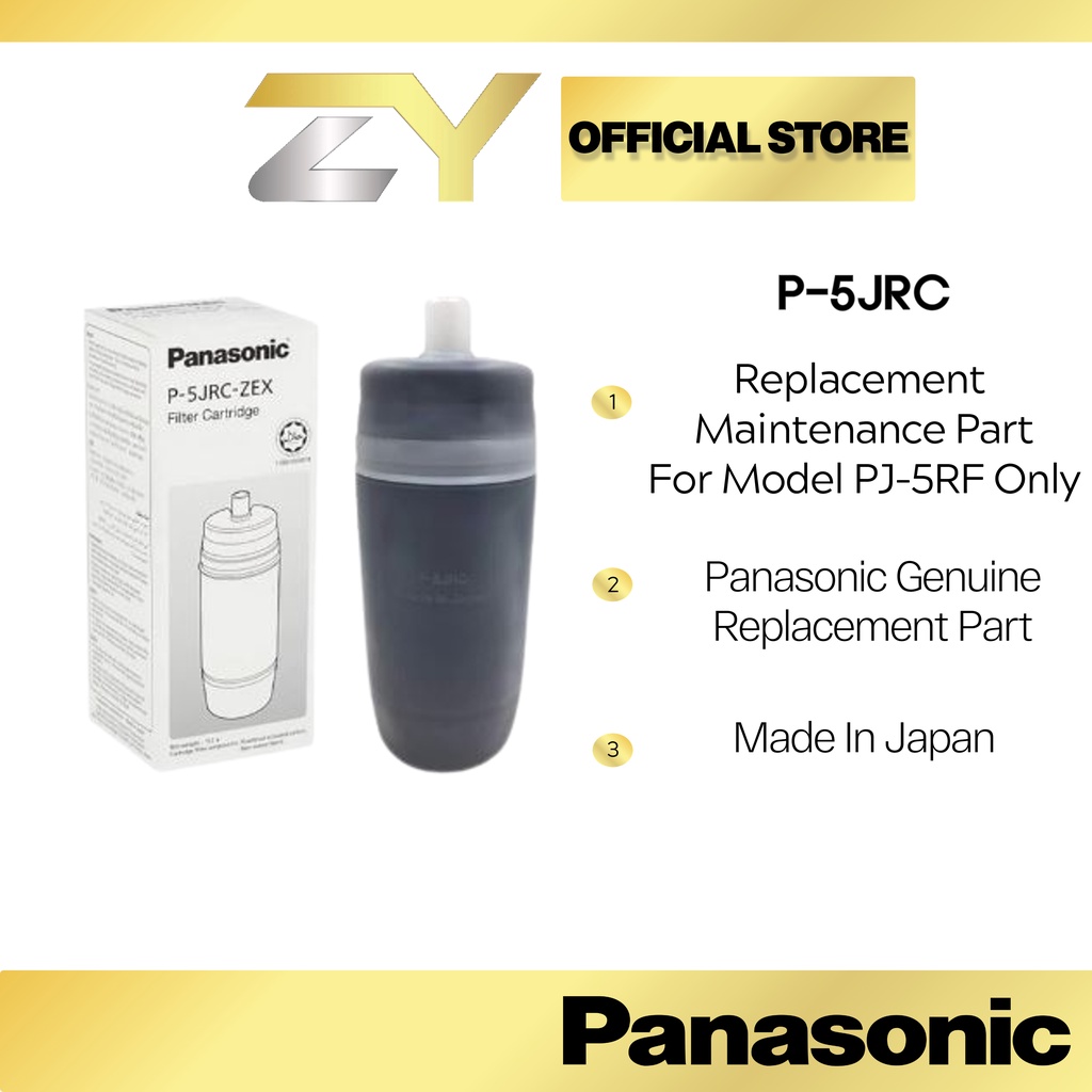 Panasonic Water Filter Cartridge P-5JRC (Replacement for Water Purifier ...