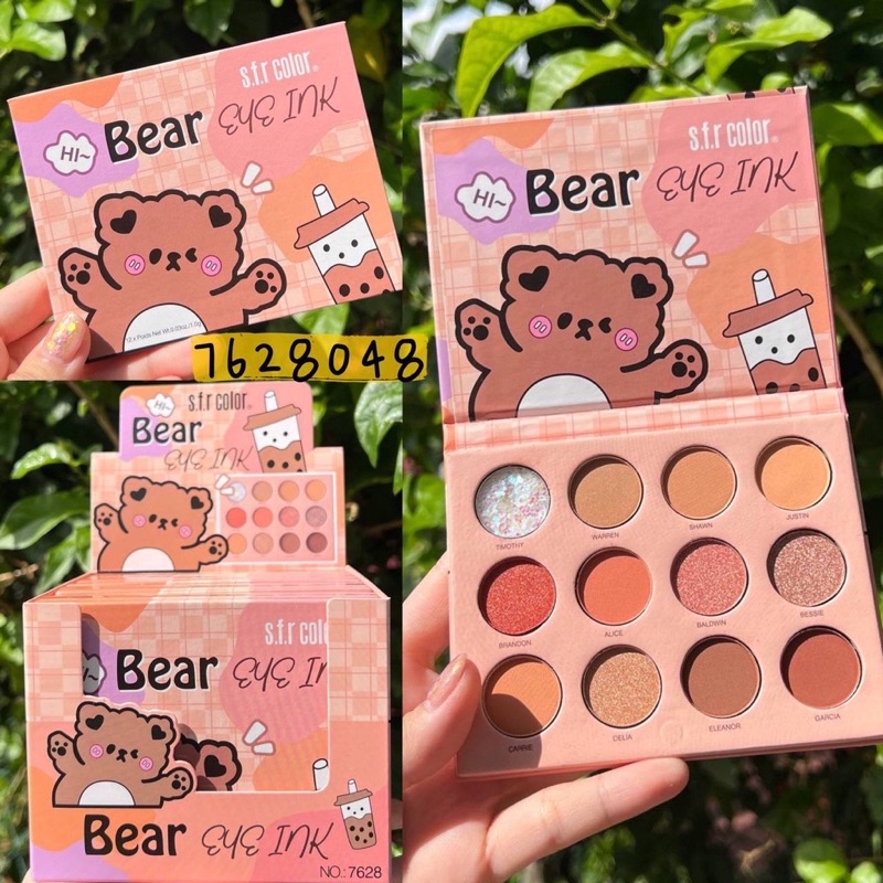 EYESHADOW BEAR NUDE EDITION | Shopee Malaysia