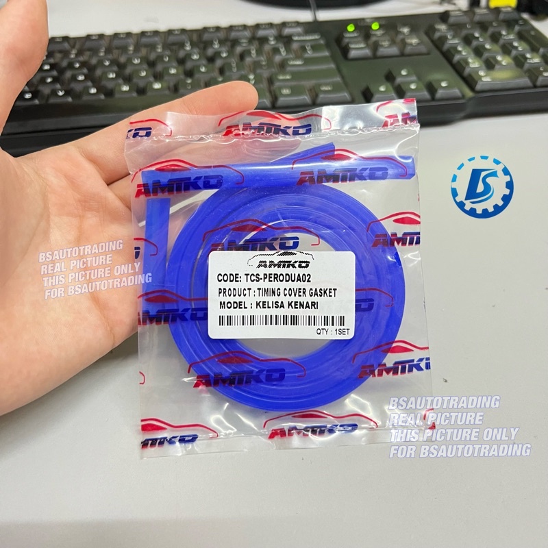 100 Original Amiko Perodua Kelisa Kenari Silicone Timing Cover Gasket